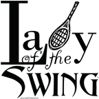 Lady of the Swing Tennis by Sybil A. Bissell